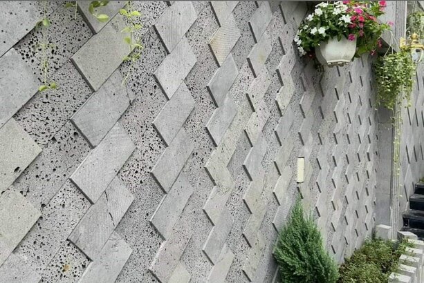 Cách ốp đá ong xám 29